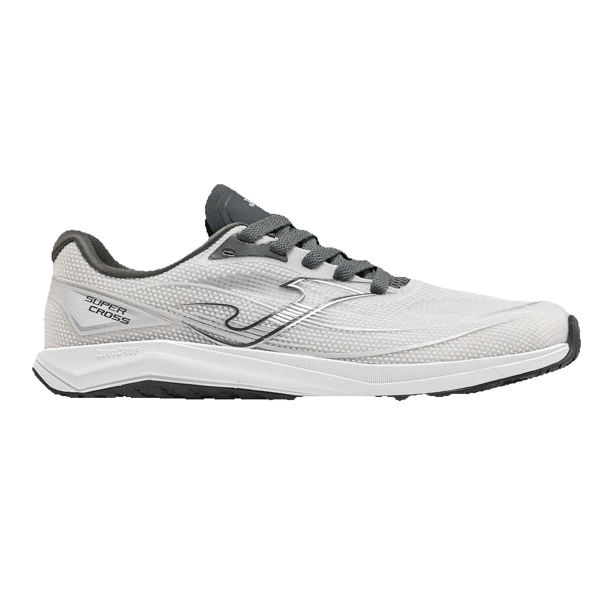 Zapatilla Barefoot Running Hombre Joma Supercross 2612 Gris Flexible