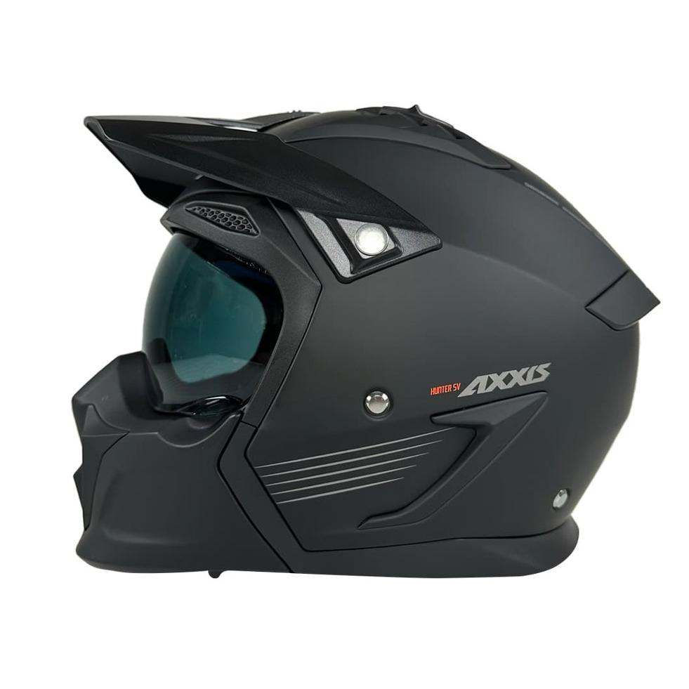 Casco Axxis Hunter Sv Solid   Ce U