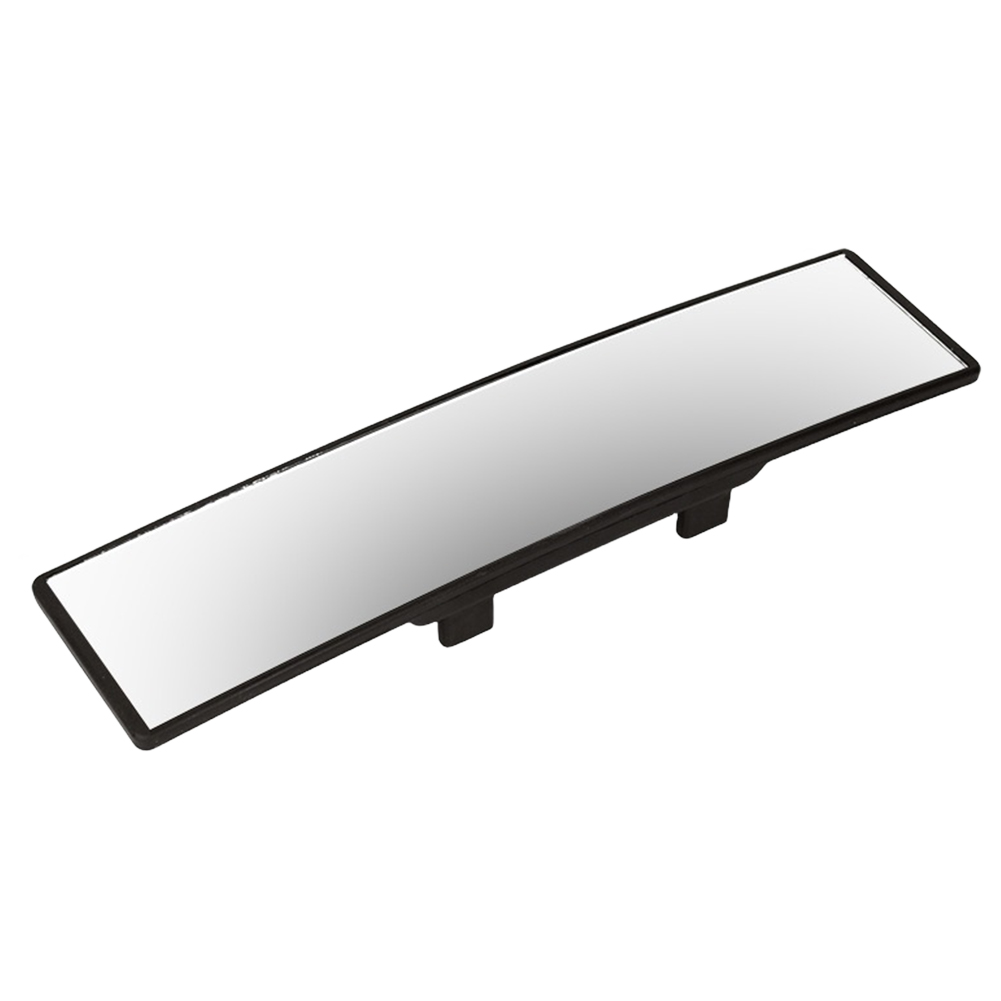 TK Espejo Retrovisor Interiores De Coche 285mm Antiniebla Antigolpe Antideslizante Amplio Ángulo Convexo Clip De Goma Para Visión Trasera