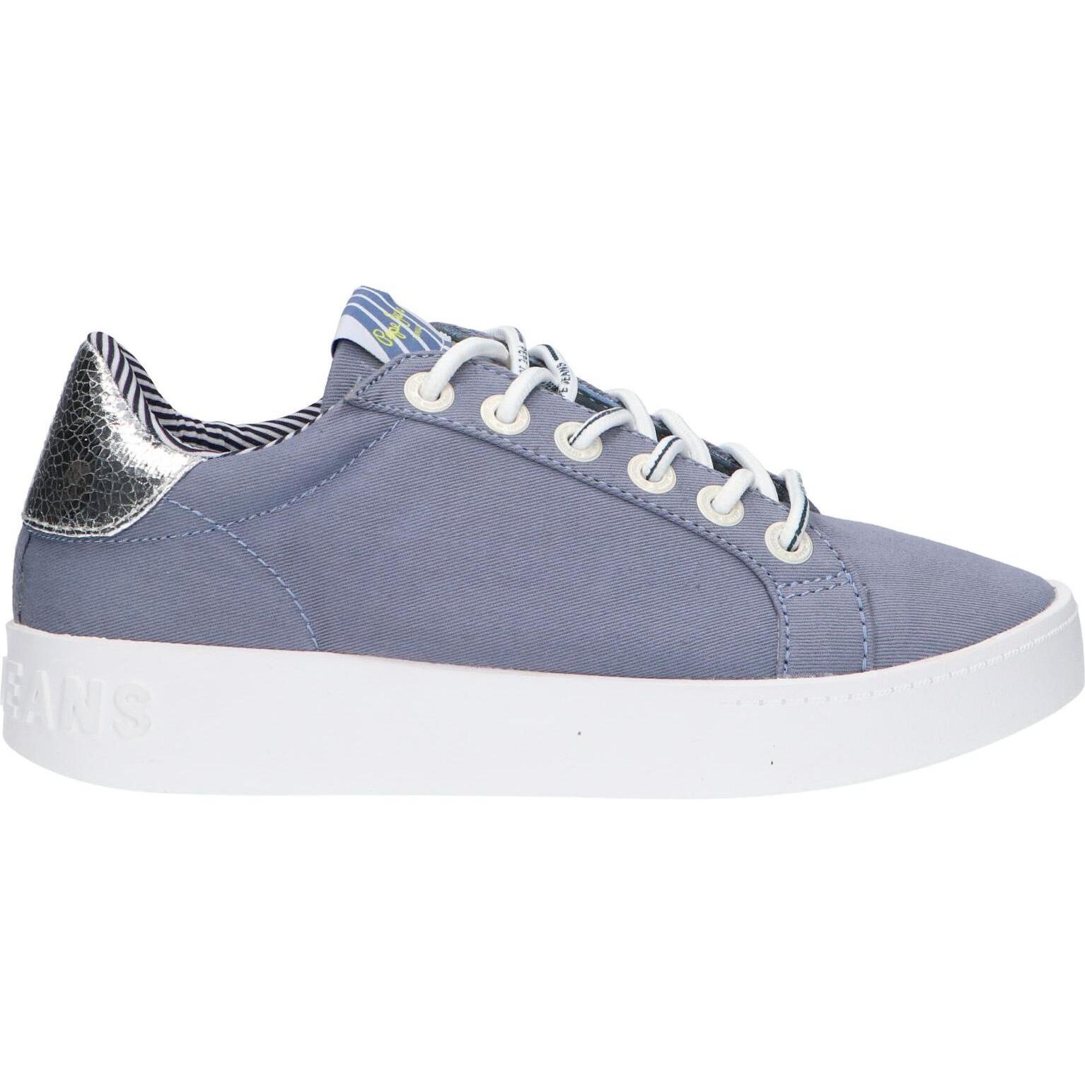 Women's sports shoes pepe jeans pls30967 brixton fun 548 blue print