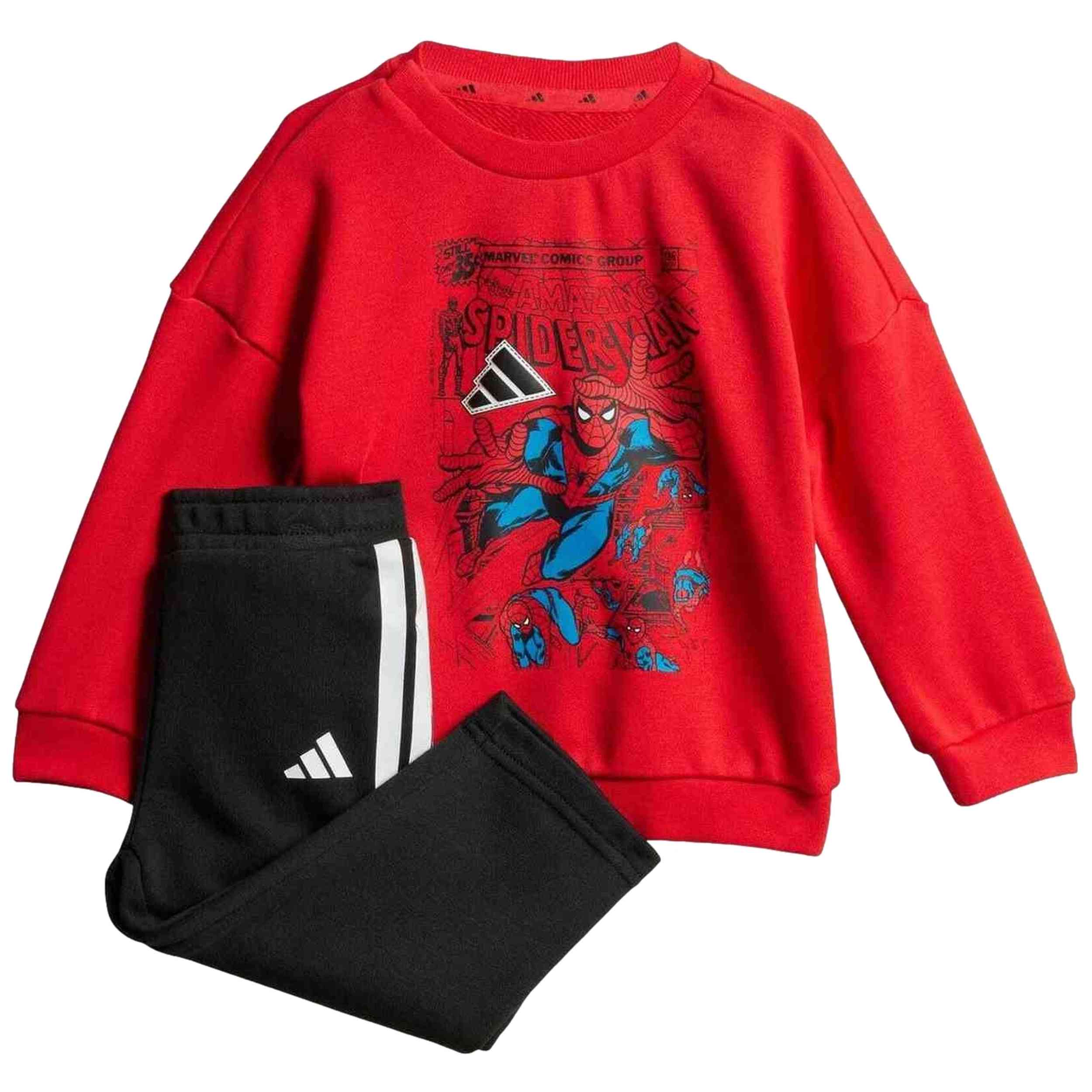 Chandal Completo Adidas modelo JV7371 para Bebe en color Rojo