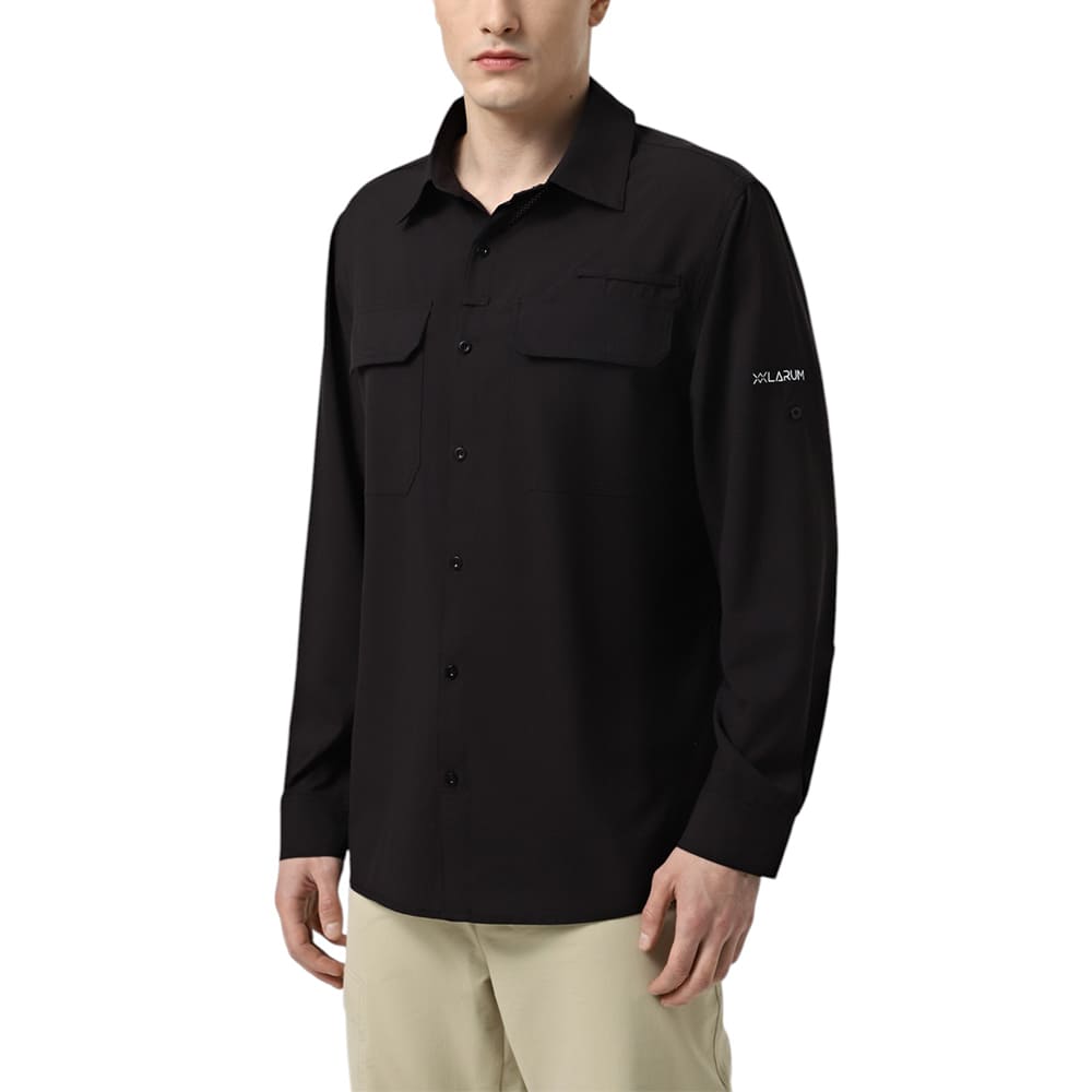 Camisas de Hombre Larum Randle - Poliéster 100% de alta calidad, durabilidad y comodidad