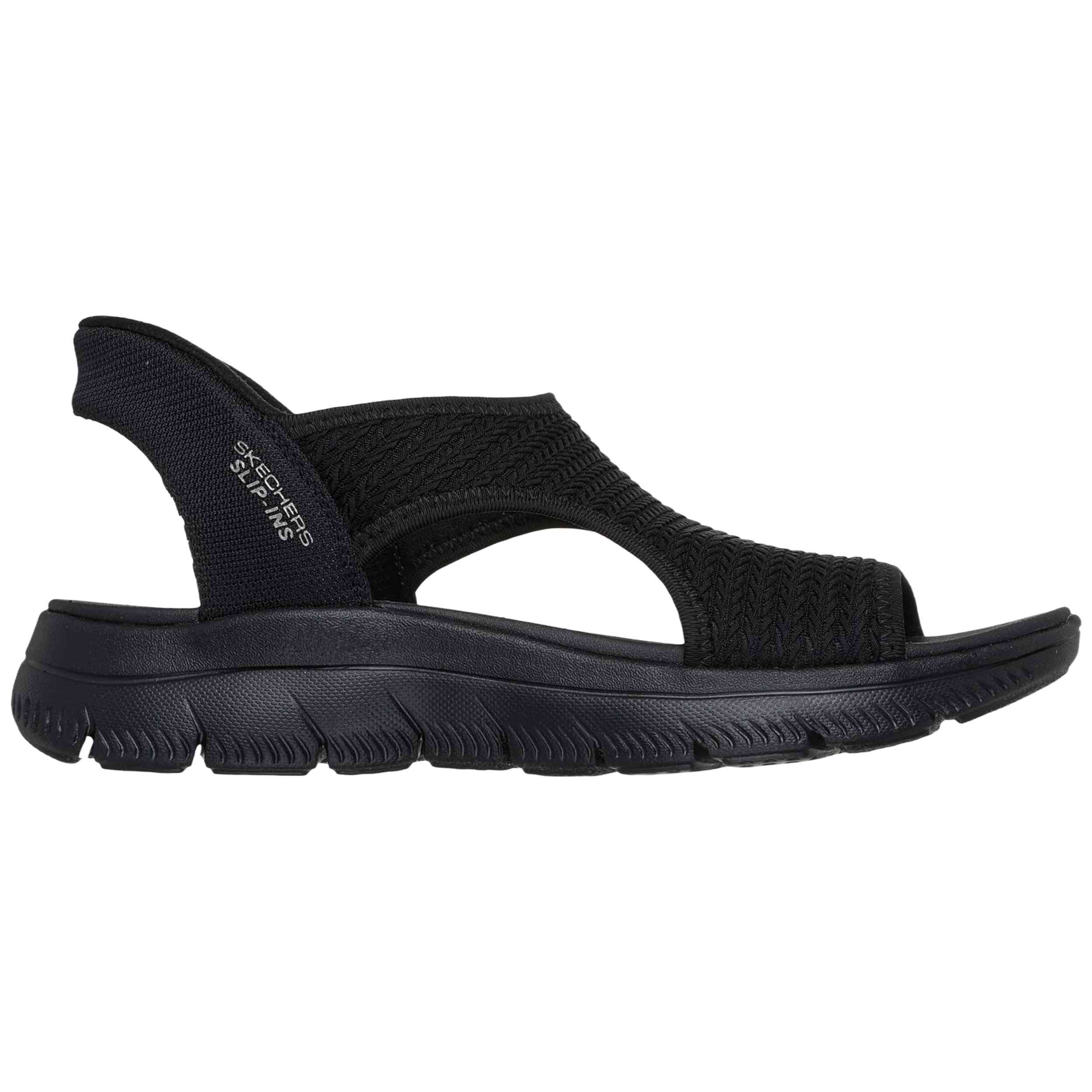 Sandalias Skechers modelo 119519-BBK para Mujer en color Negro