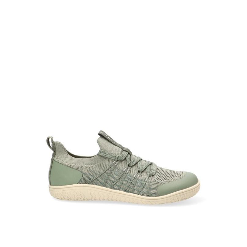 Zapatillas Respetuoso/barefoot Etika - Mujer - Suela Plana - Modelo 50229 - Color Verde