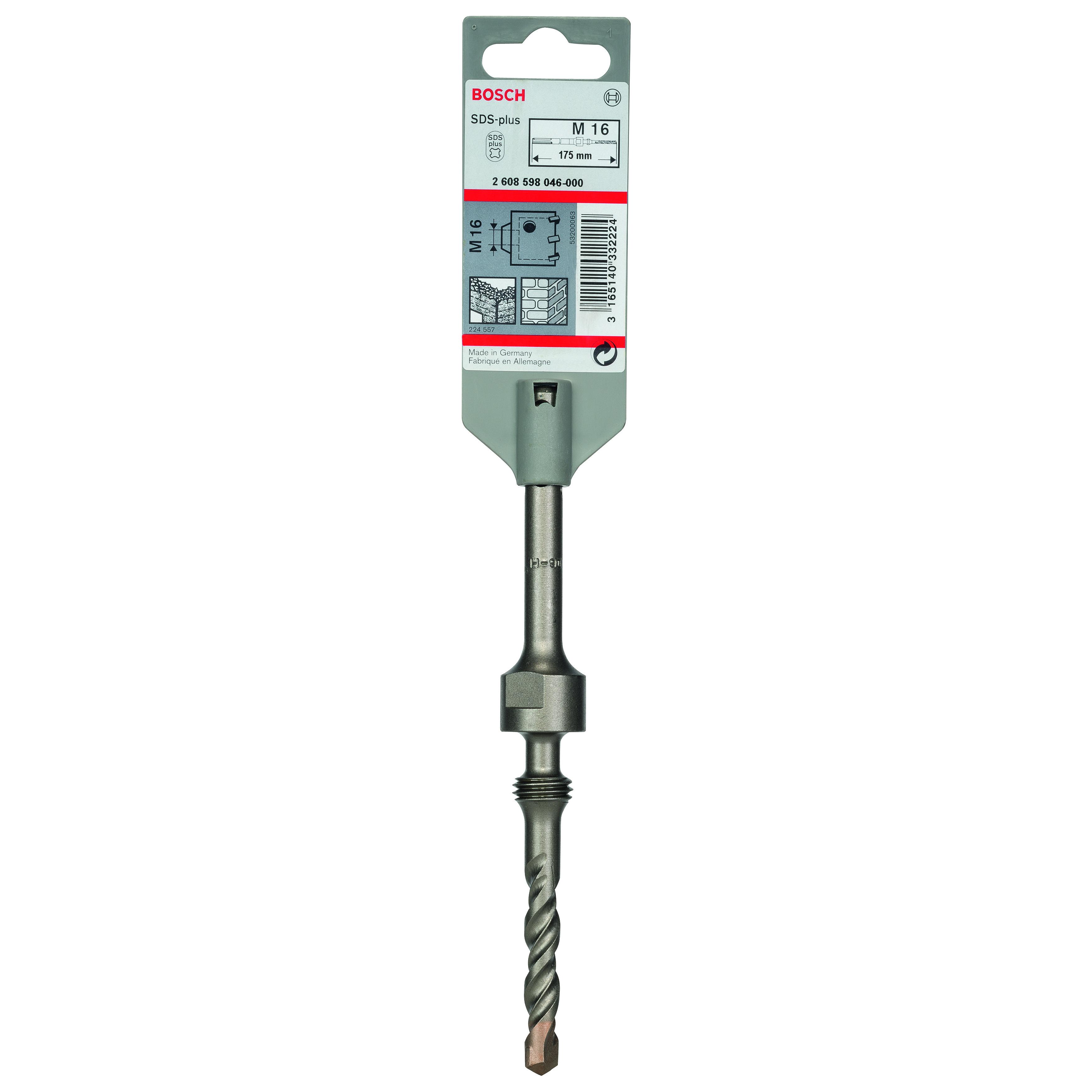 Vástago plus coronas M16 de 1pz: 175mm | BOSCH 2608598046