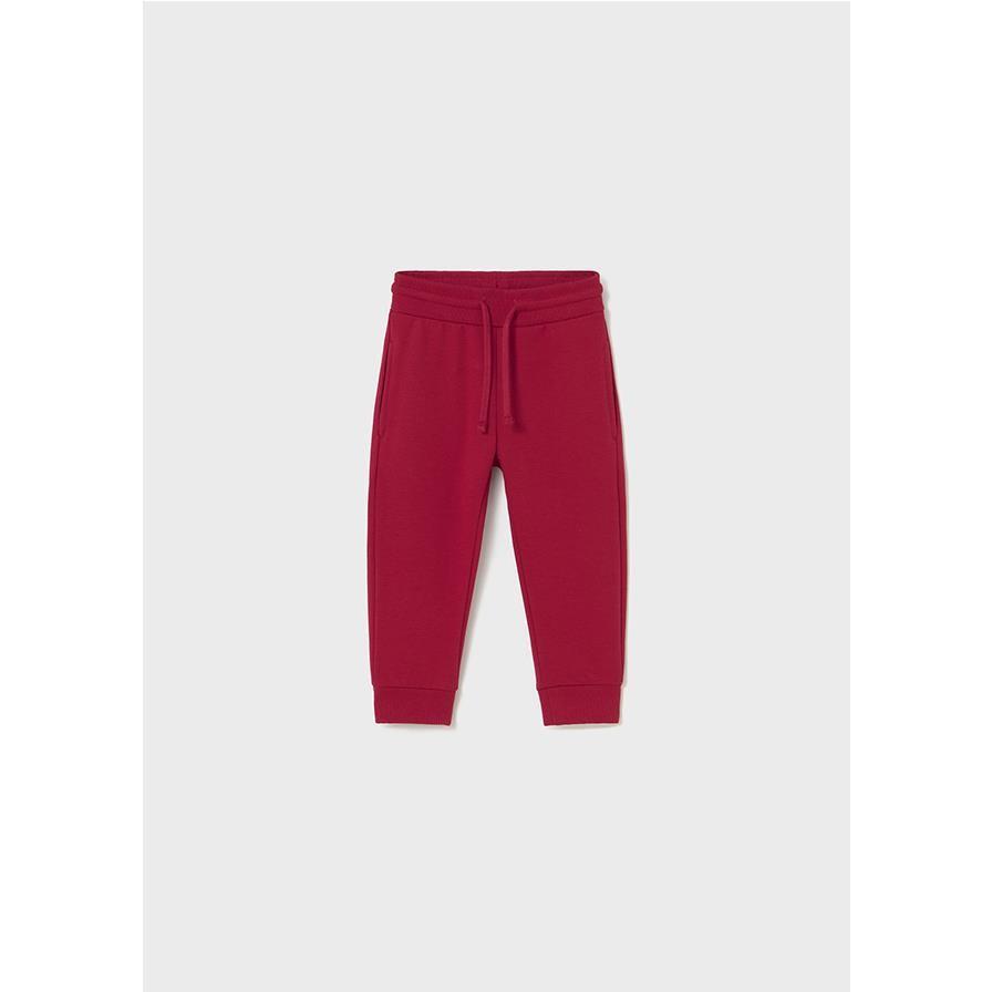 Mayoral - Pantalón de felpa básico con puños elásticos para niño, cómodo y suave, ideal para uso diario en ropa infantil
