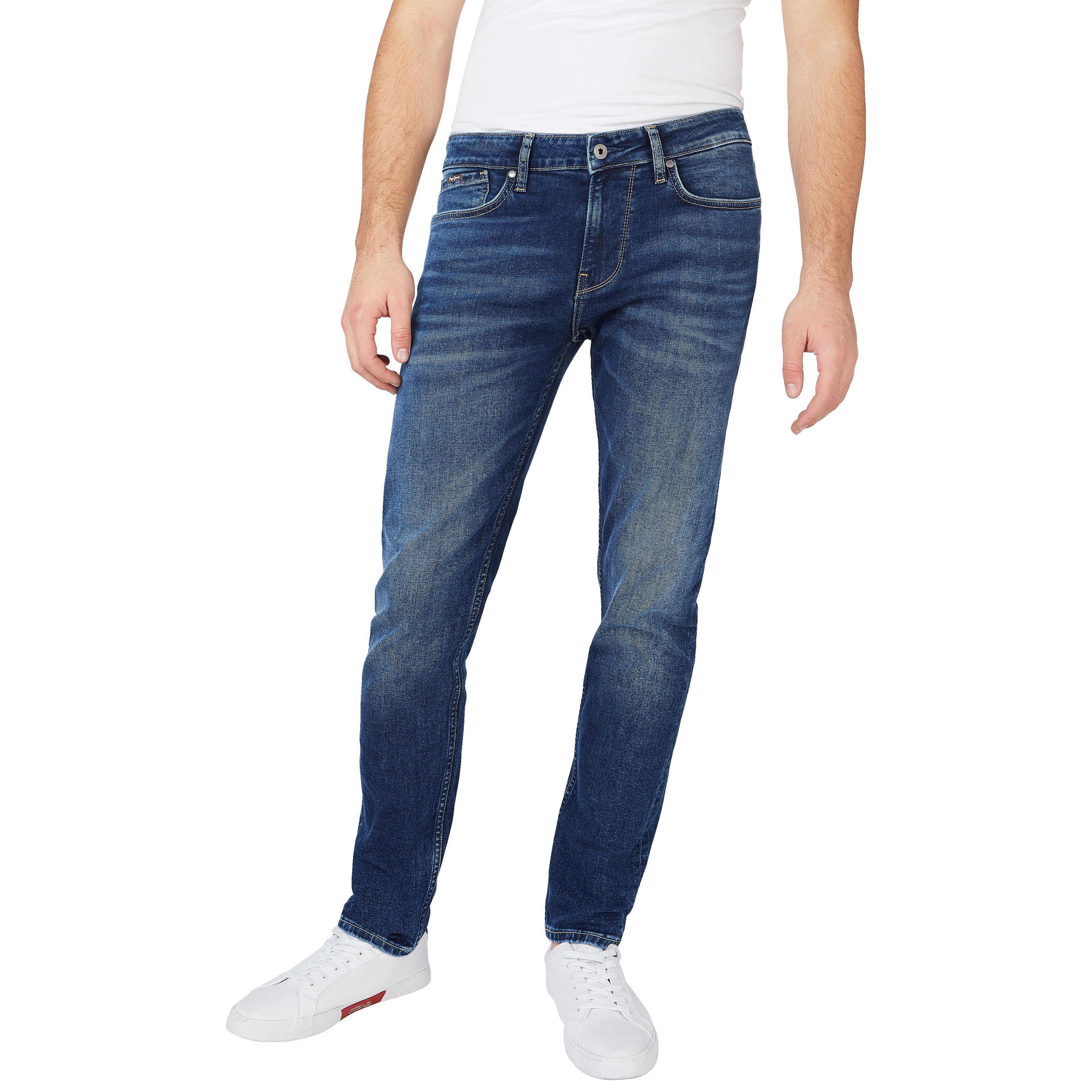 Pepe Jeans Pantalones Azules PM206524GW22-000 , para Hombre