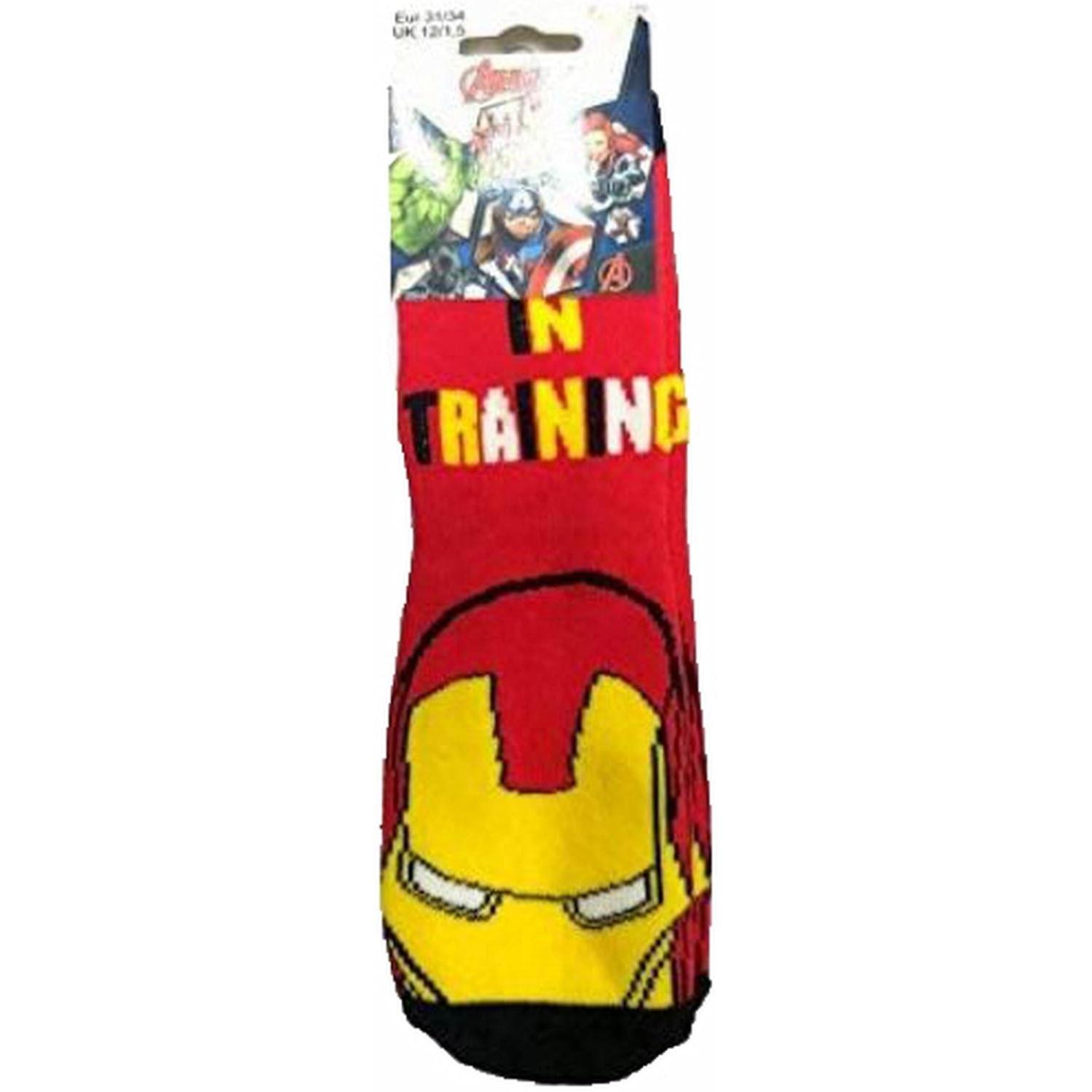 Marvel Calcetines Antideslizantes Avengers Ironman Talla 23/26