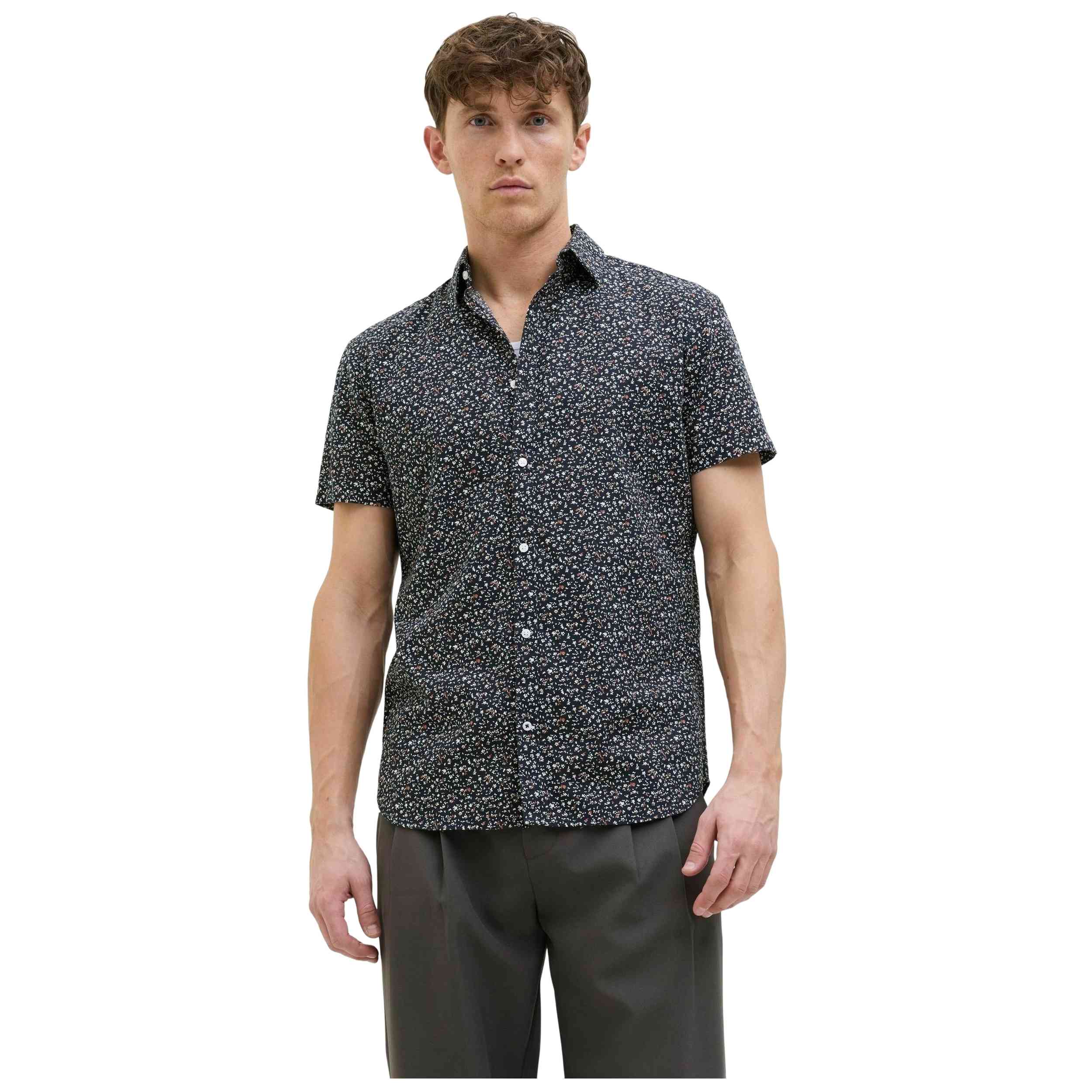 Camisa Jack & Jones modelo 12274951-NIGHTSKY para Hombre en color Gris