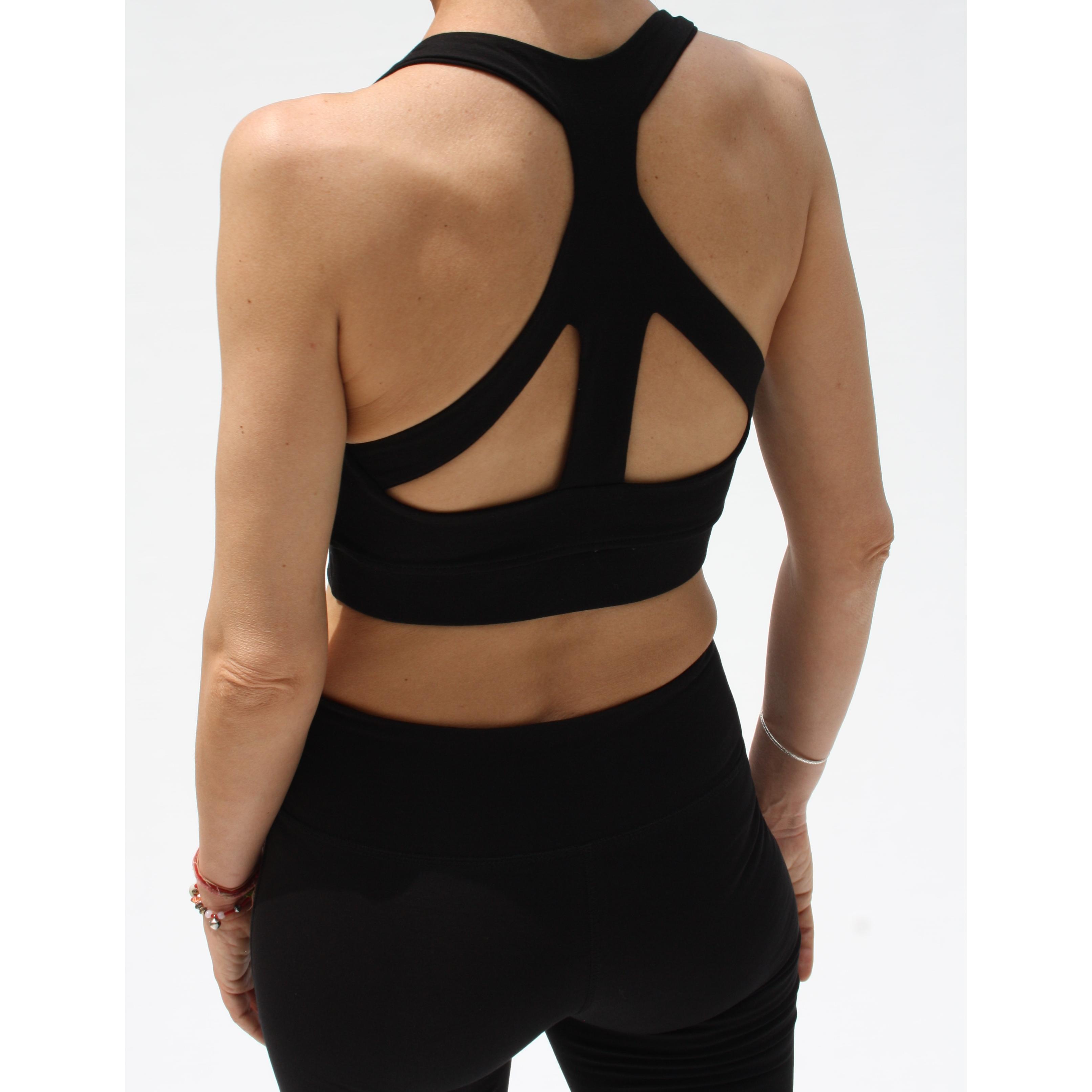 EL Top de Yoga ANOUSHKA de Mujer Resistente y Cómodo - Sujetador Fitness para Entrenamiento de Yoga, Pilates y Zumba