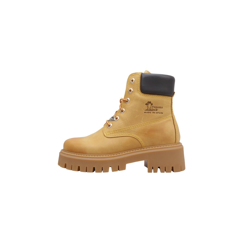 Panama Jack Cleo Botas Planas Mujer Amarillo