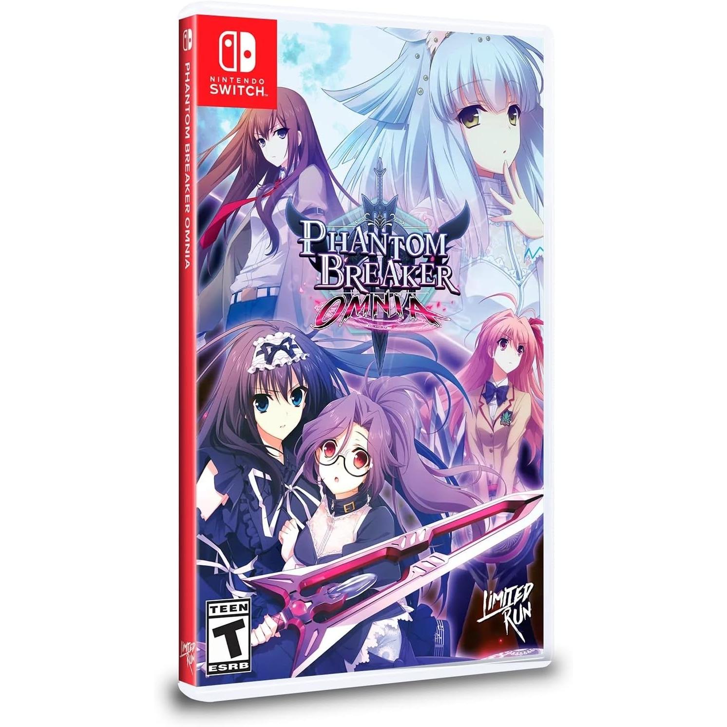 Phantom Breaker Omnia Juego Fisico para Consola Nintendo Switch