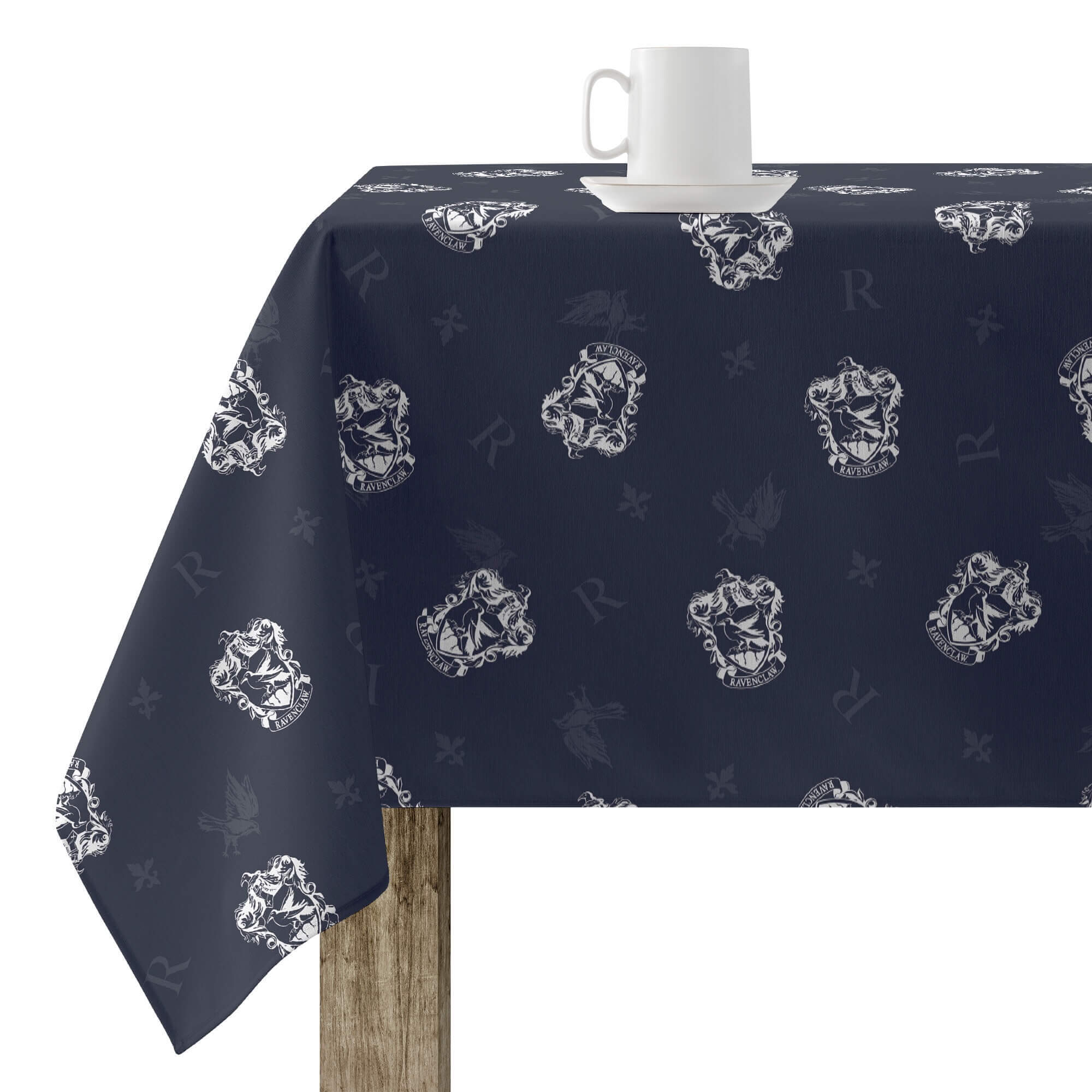 BL Belum Mantel 100x140 cm Harry Potter Mantel resinado (Tacto plastificado) Antimanchas Modelo Ravenclaw Shield