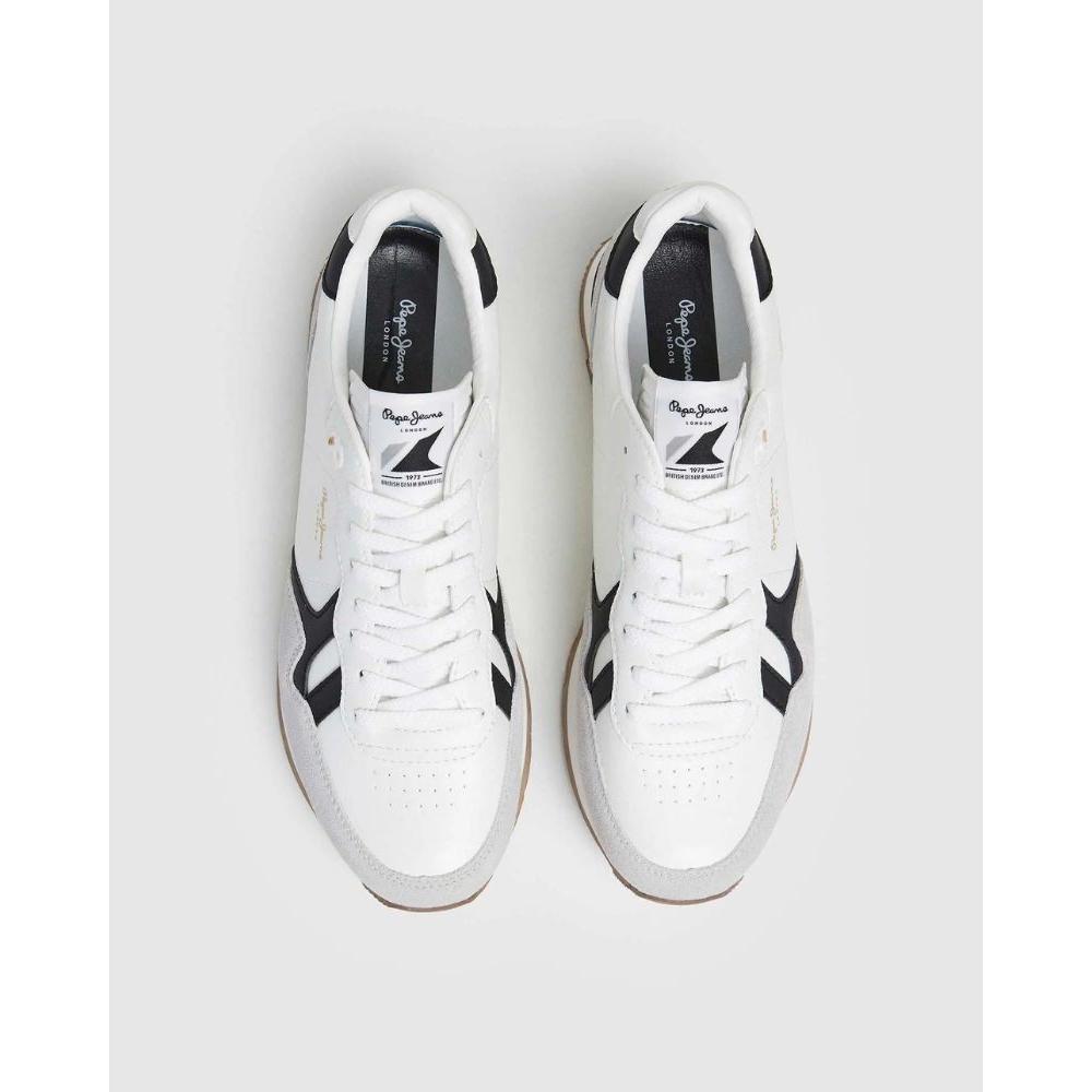 PEPE JEANS PMS40020 BRIT SUPRA M Zapatillas Bajas Hombre Blanco