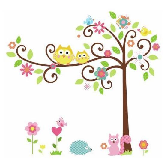 Roommates - Arbol Flores Gigante Scroll Tree Mega Pack