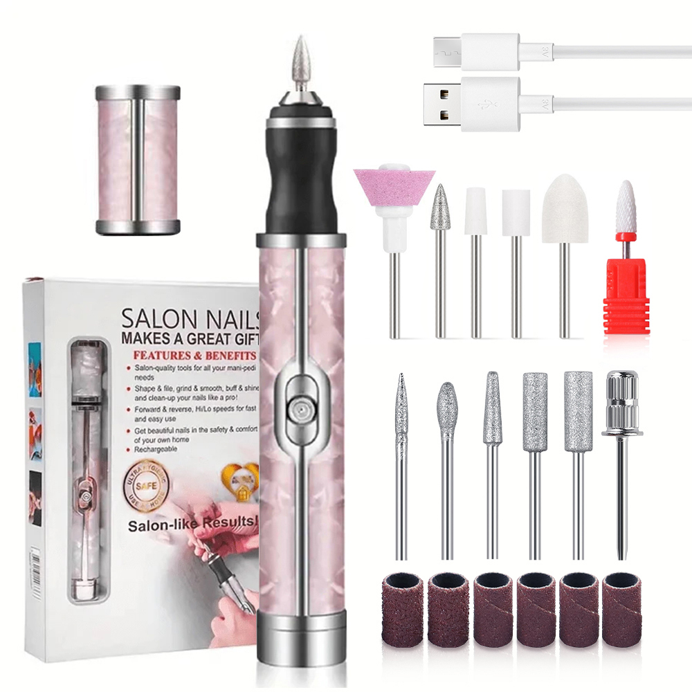 TK YIKOOLIN Máquina De Archivar Uñas Eléctrica 20000RPM Herramienta Profesional Para Manicura Y Pedicura Con Gel De Acrílico Set De Manicura