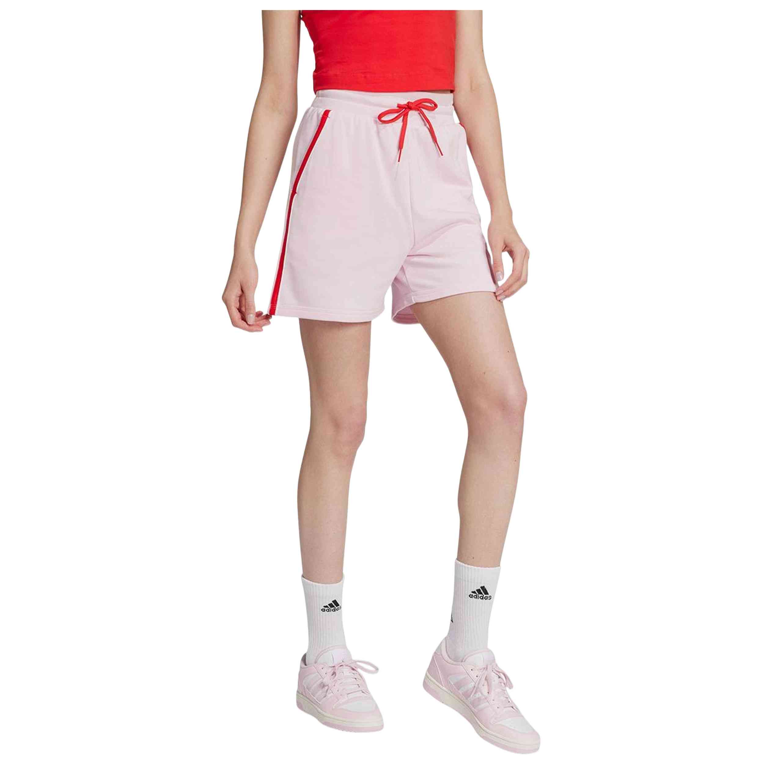 Pantalon Corto Adidas modelo JG6218 para Mujer en color Rosa