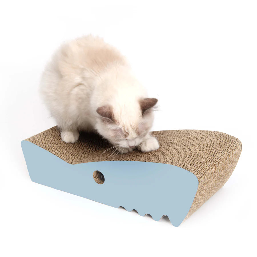 Catit Rascador de cartón con forma de animales Catit Zoo Modelo: Tiburón