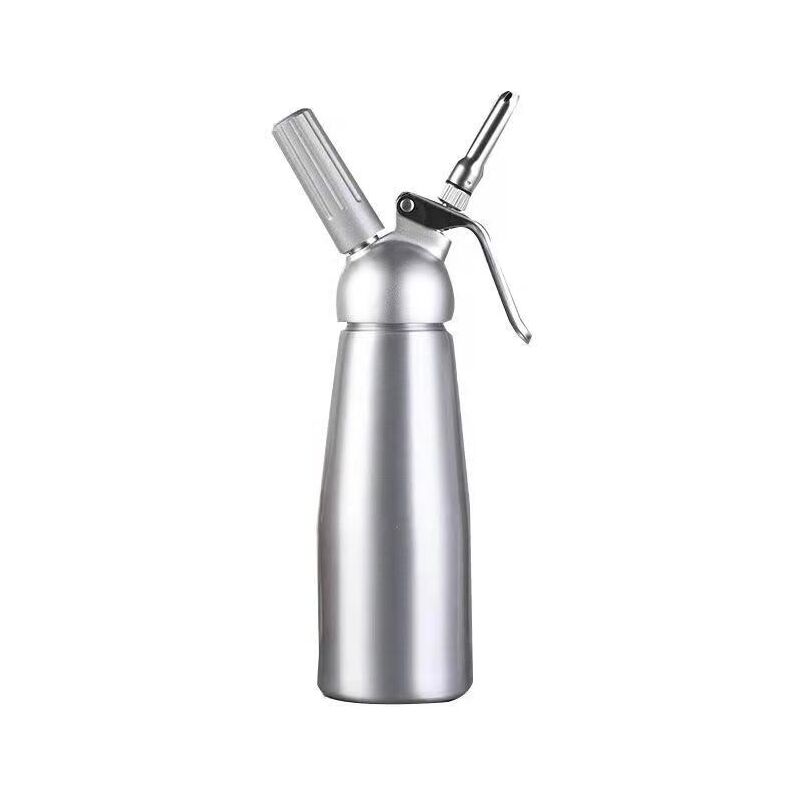 CA Sifones de cocina Professional Chantilly de 500 ml para nata montada con 3 boquillas de aluminio y acero inoxidable para mousses y cremas. Sifón de cartucho de gas.