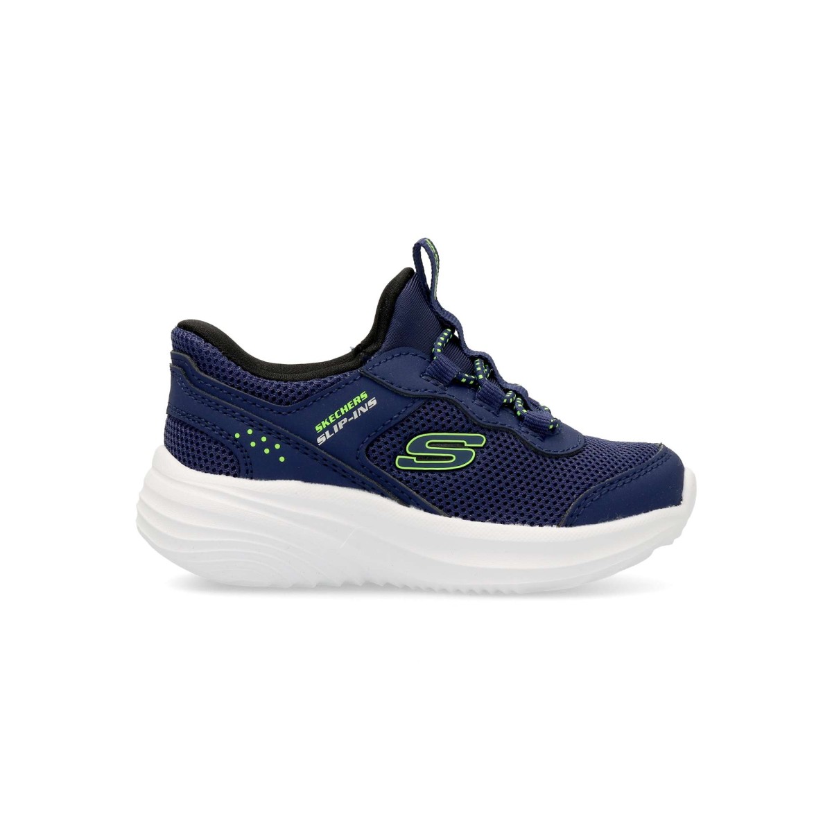 Skechers - Zapatillas deportivas Bounder Pro para niño, slip-on con sistema Heel Pillow™ y plantilla Air-Cooled Memory Foam™