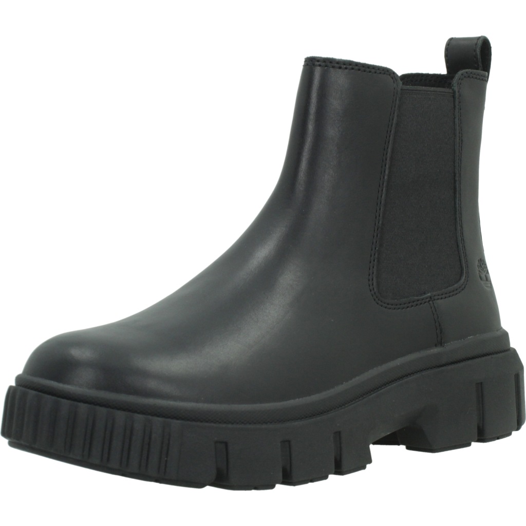 Botines Mujer Marca Timberland Modelo Grey Mid Chelsea Boot