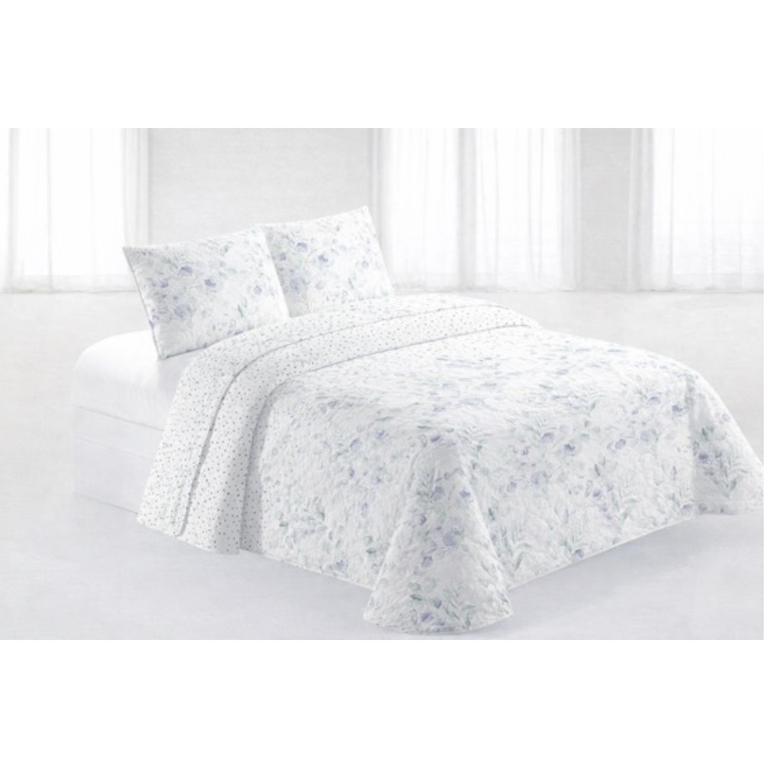 Colcha bouti para Verano y Entretiempo, Colcha para Cama 90/105/135/150, 100% Poliester, Colcha Cubre Cama Fina, Suave, incluye funda de cojin 45x70cm