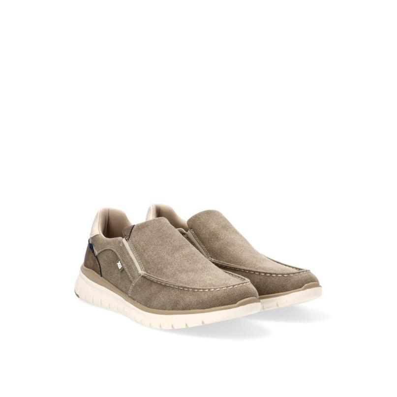 Zapato Xti - Hombre - Suela Plana - Modelo 145763 - Color Taupe