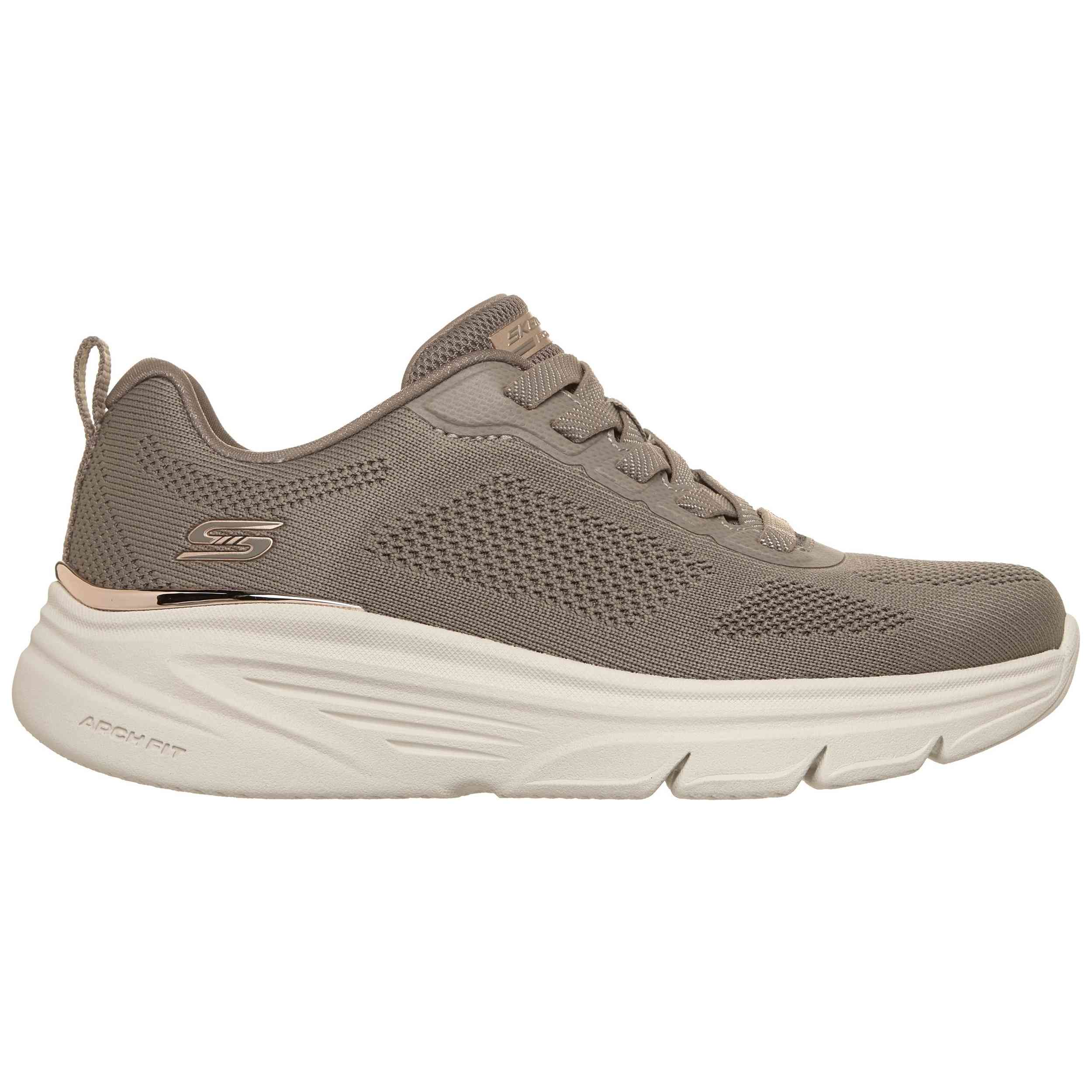 Zapatillas Skechers modelo BOBS Sport Arch Fit Elev8 "Dark Taupe" para Mujer en color Marron