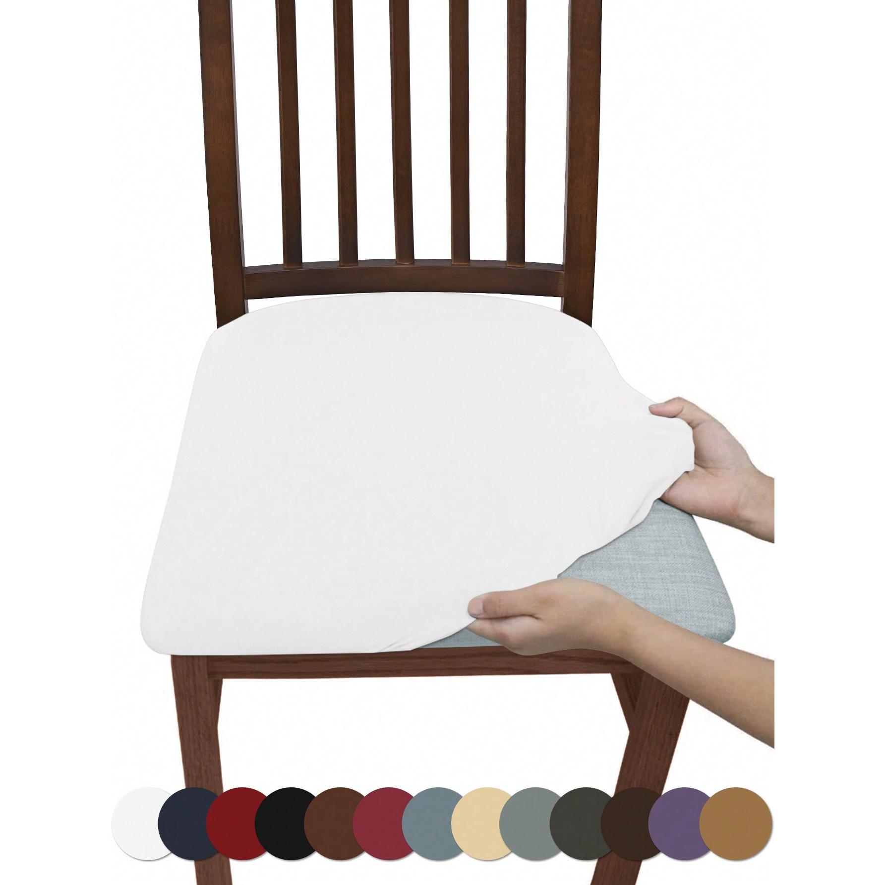 Funda Protectora Lavable para Sillas de Comedor, Paquete 6, Hogar, Cocina, Hotel, Restaurante