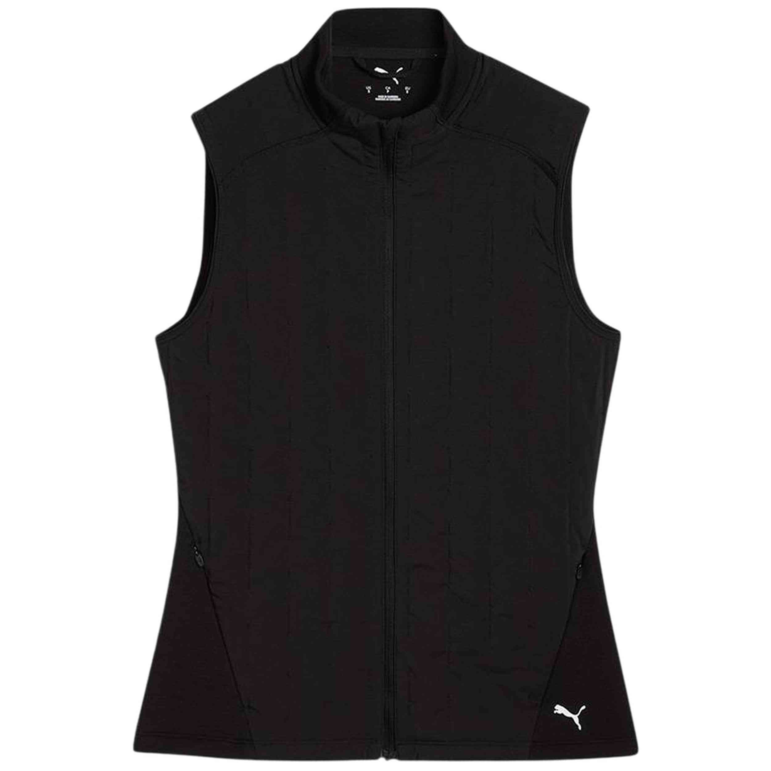 Chaleco Puma modelo Chaleco Puma Run Cloudspun Wrmlbl Para Mujer para Mujer en color Negro