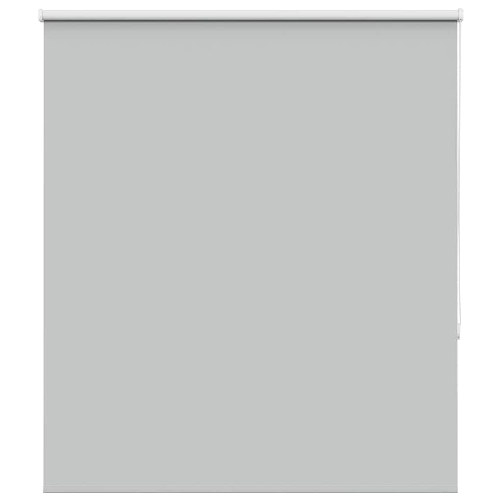 vidaXL Estor Enrollable Opaco gris claro de Tela en dimension 150 cmx105 cm/150 cmx110 cm/150 cmx115 cm y más | protección solar decorativa para ventanas hogar oficina dormitorio fácil de instalar