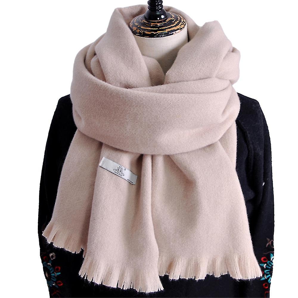TK Bufanda de invierno de sensación de Cachemira clásica súper suave