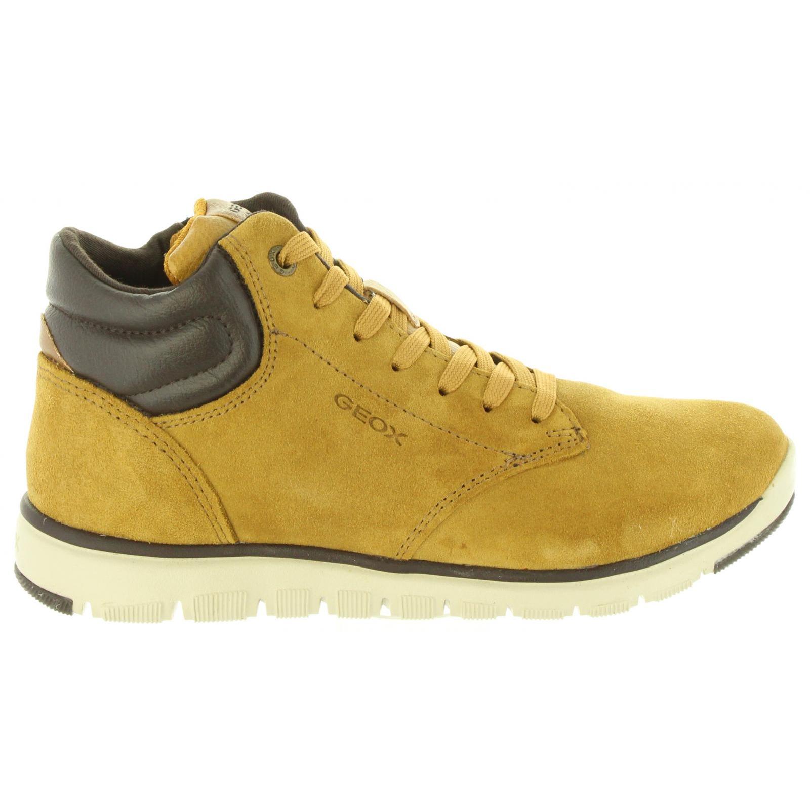 Girl and boy ankle boots geox j843na 022bc j xunday c2286 dk yellow