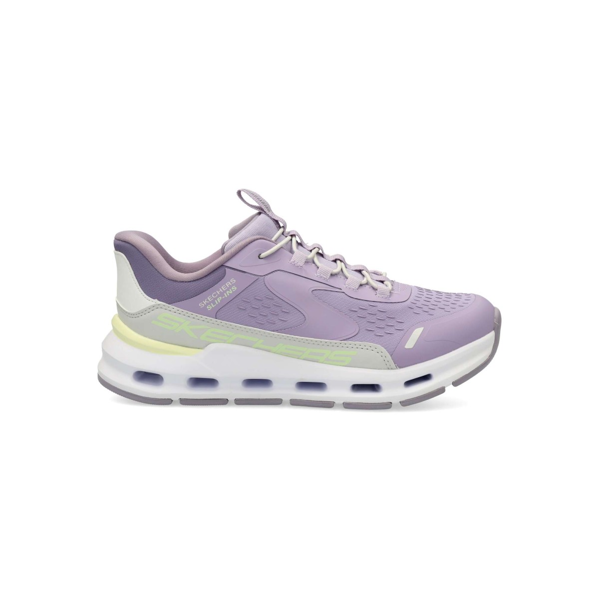 Skechers - Zapatillas deportivas slip-on Glide-Step Vista Lane para mujer con sistema Heel Pillow™, malla y sintético, amortiguación y plantilla Air-Cooled Memory Foam