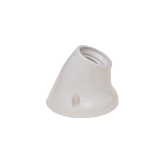SOLERA 6510 CASQUILLO BLANCO E-27 SUPERFICIE CURVO ADoceVoltios