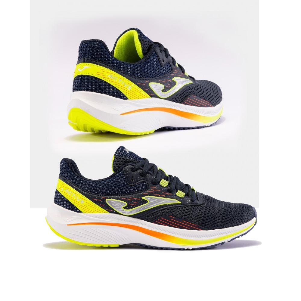 JOMA ZAPATILLAS RUNNING ACTIVE AZUL MARINO/AMARILLO