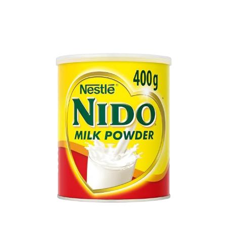Nestlé NIDO Leche en Polvo Entera Instantánea – Alto Contenido en Proteínas y Calcio 400g x 2unidades