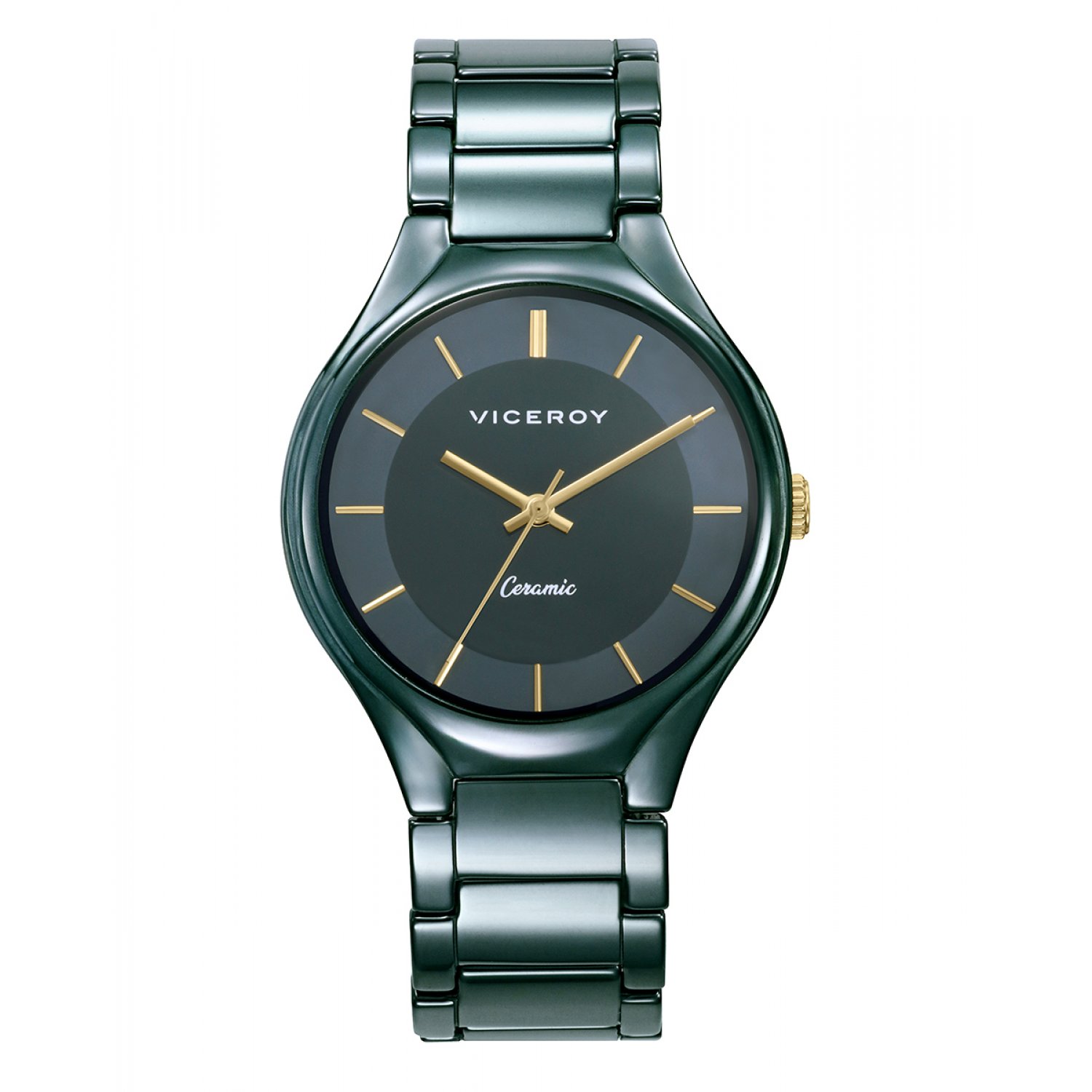 Reloj Viceroy 41183-67 cerámica verde hombre