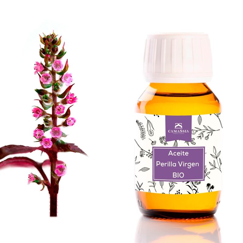 Camassia Aceite de perilla virgen BIO | Aceites vegetales | de primera presión en frío y de cultivo ecológico.