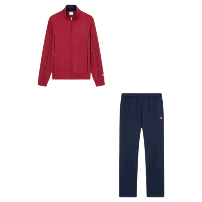 Chandal Champion Sweatsuit-221787-gs08-granate-hombre