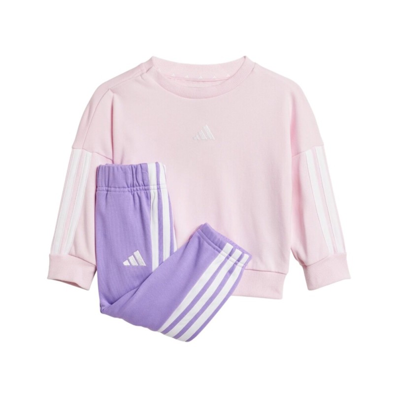 Conjunto Camiseta Y Pantalon Rosa Adidas-i 3s Ft Jog 240 Kids/bebé