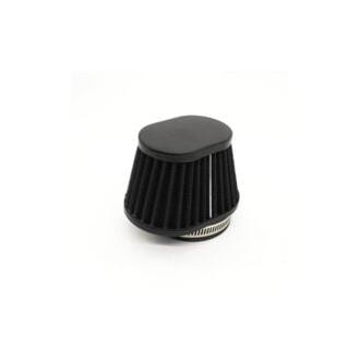 CA Filtro de aire modificado S-giant para admisión de aire de coche, filtro de aire cónico de alto flujo (negro, 55 mm)