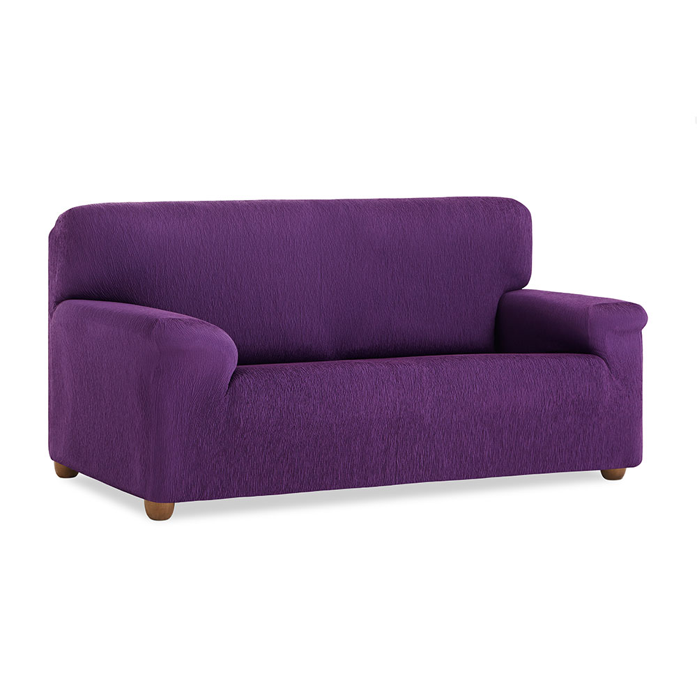 NORDIC HOME Funda de Sofá Elástica Vera Malva – Ajustable