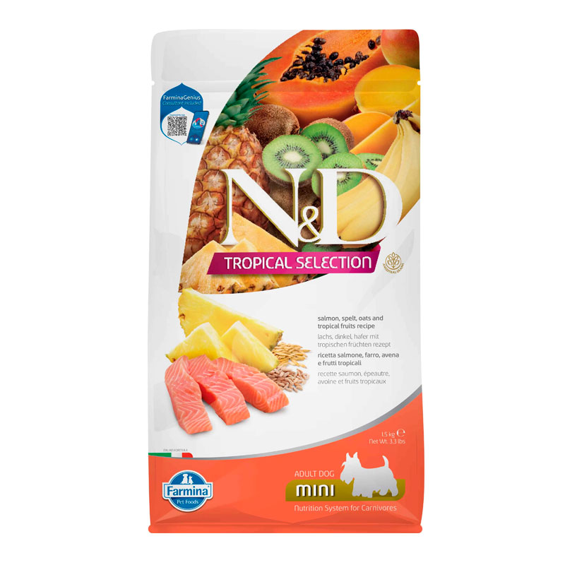 Farmina N&D Tropical Selection Salmón Pienso para Perros Mini