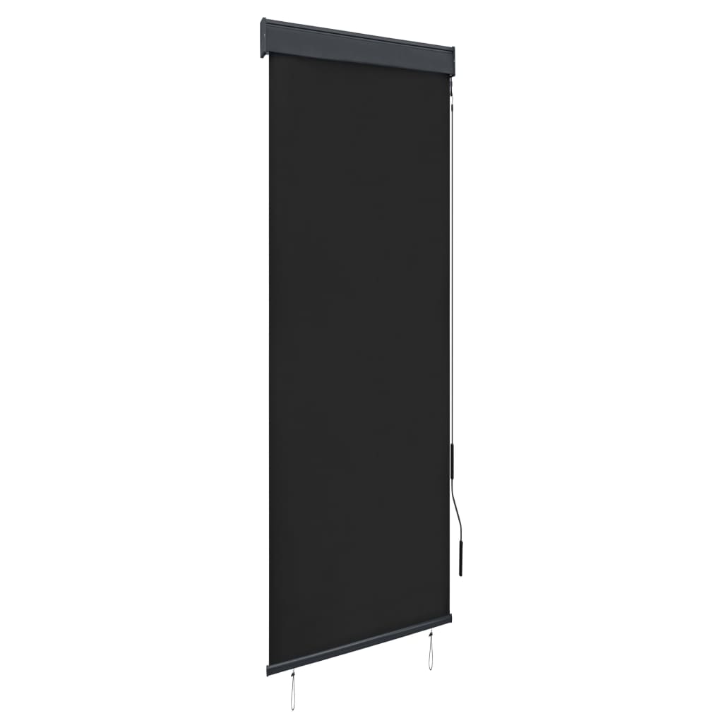 vidaXL Estor Enrollable de Exterior y 60x250cm Persiana Jardín Color Amarillo y azul,  Azul,  naranja y mas