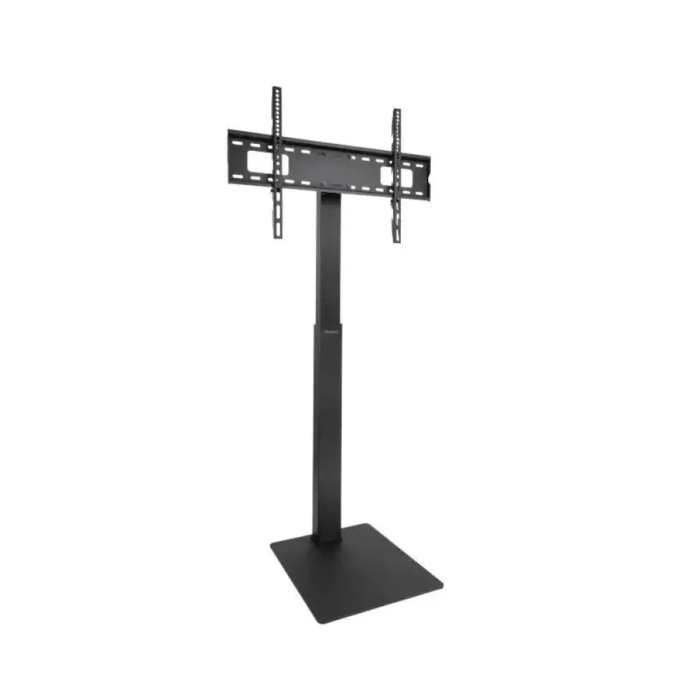 Tooq - Soporte de suelo Mirage FS2285M-B para pantallas 37-70 pulgadas con regulación de altura y ajuste en 3 posiciones, compatible VESA hasta 600x400, color negro, fabricado en acero resistente