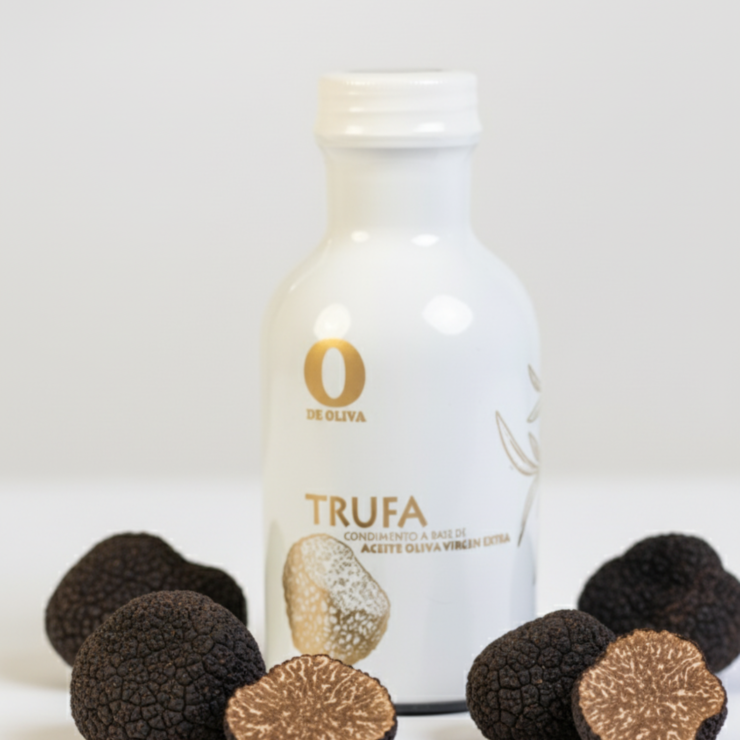 Aceite de Oliva Virgen Extra con Trufa Negra O de Oliva 250 ml – Gourmet Sabor Sofisticado Toque de Lujo para Alta Cocina