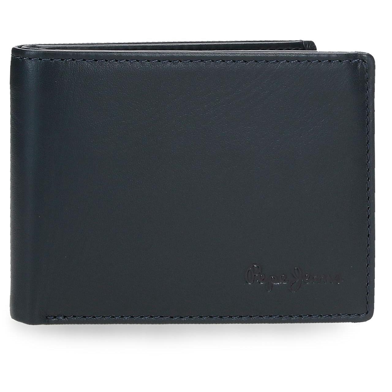 Billetero Pepe Jeans Luton en Piel Auténtica con Protección RFID