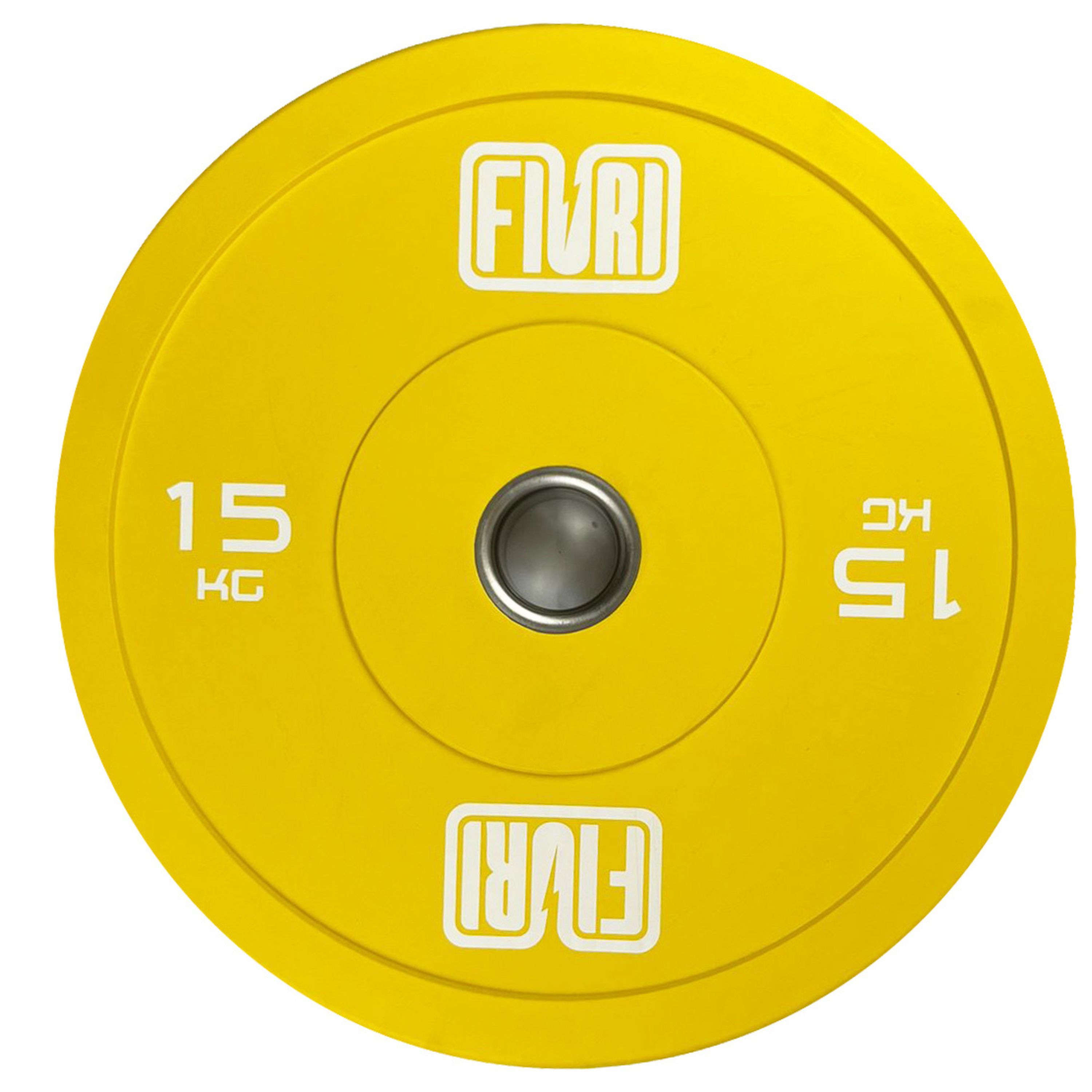 Discos Olímpicos Recubiertos de Caucho, 5 a 25 kg, FIURI Entrenamiento de Fuerza, Crossfit, Material Gimnasio, Gym