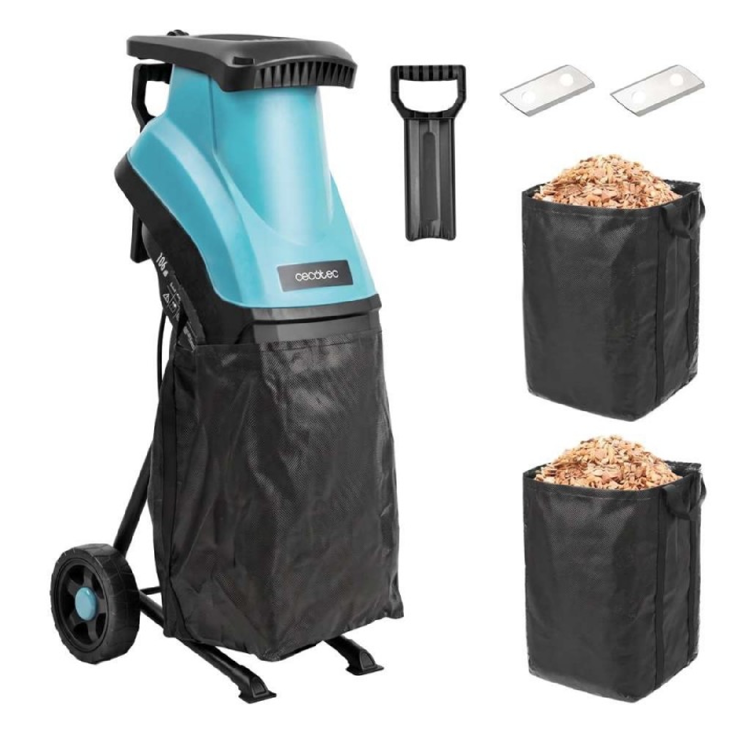 Cecotec Biotrituradora de Jardín BioCrush 3100 Fast